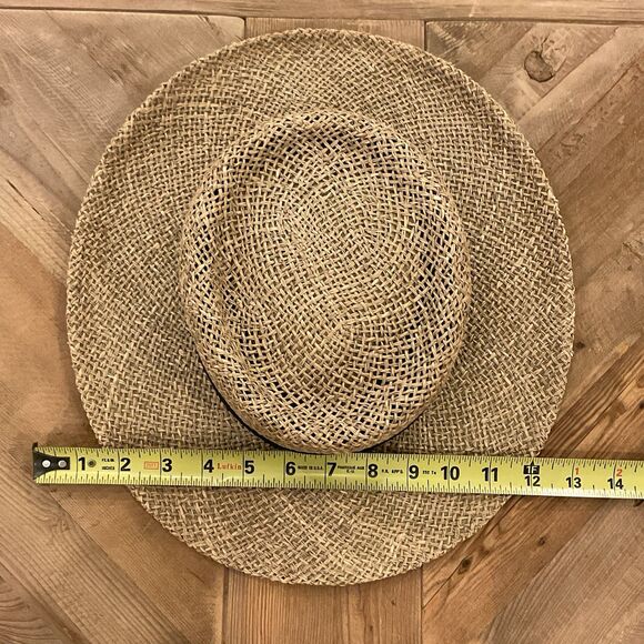 Pinehurst No. 2 1999 US Open Imperial Wide Brim Straw Hat Cap Size S/M NWOT - Picture 9 of 11